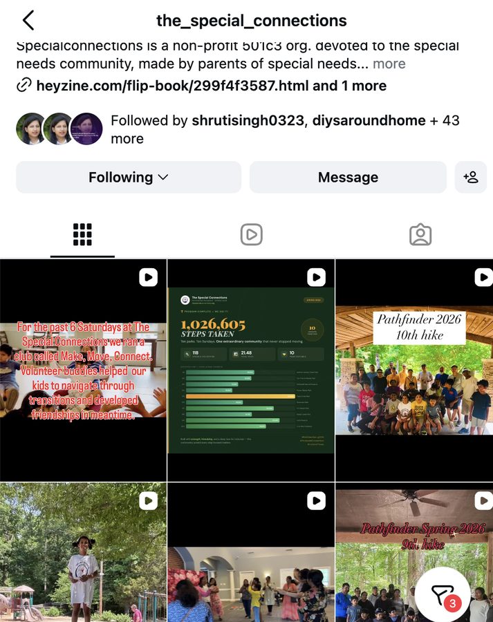 The Special Connections on Instagram