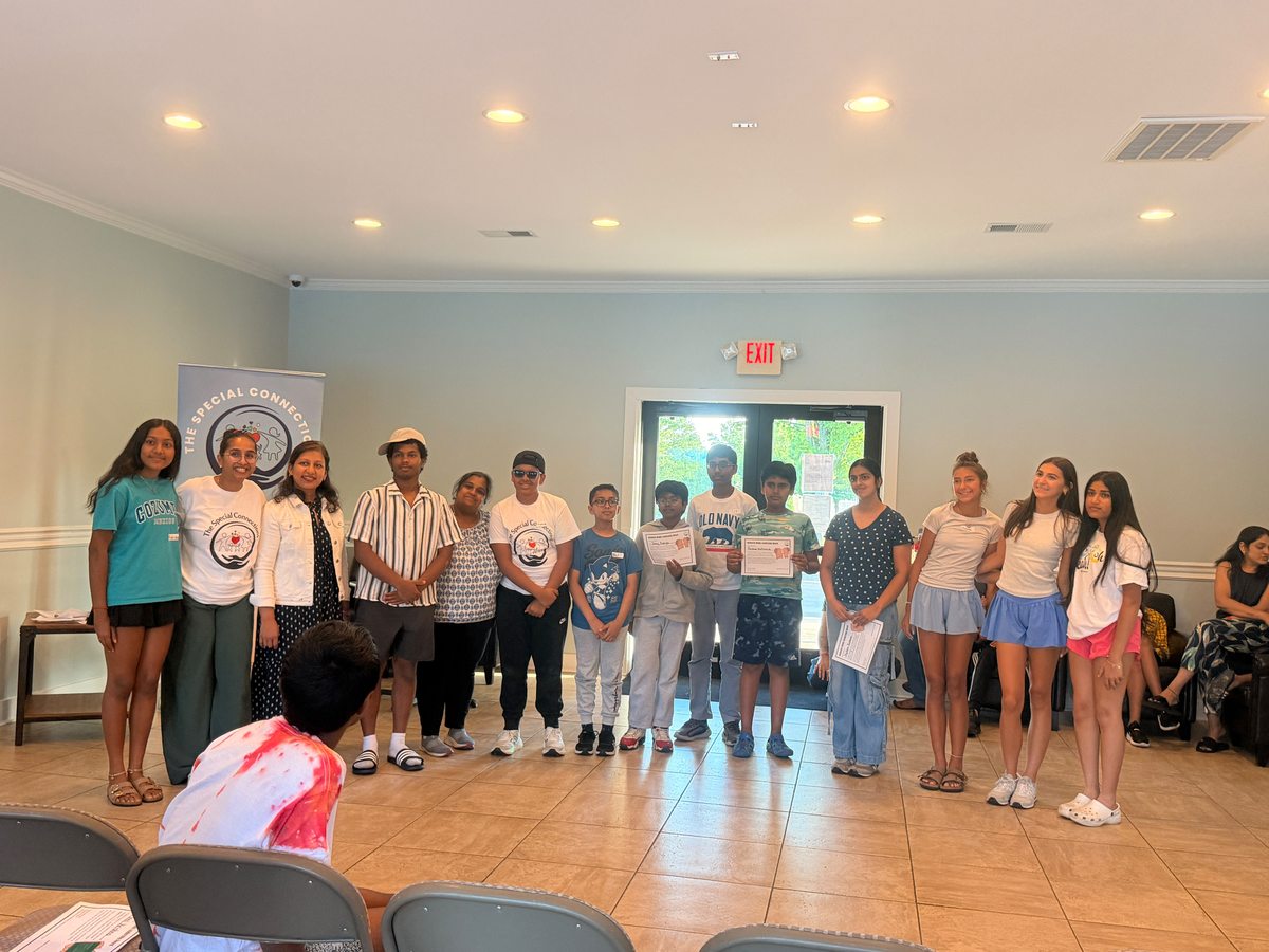 Volunteers at a Special Connections event